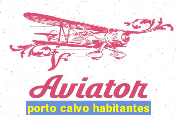 porto calvo habitantes