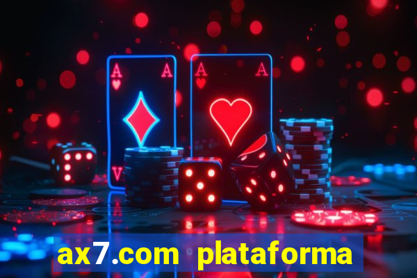 ax7.com plataforma de jogos