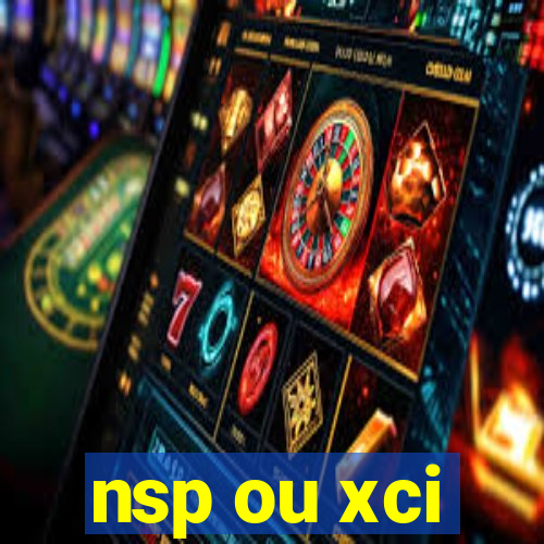 nsp ou xci