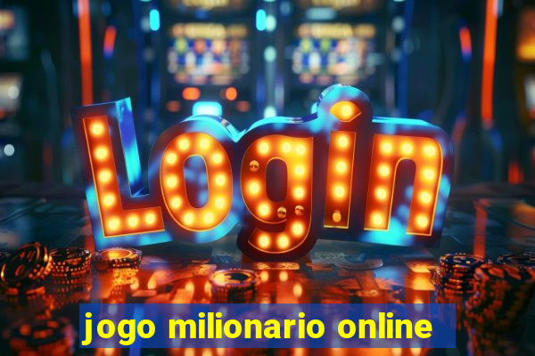 jogo milionario online