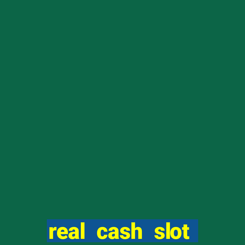 real cash slot machines online