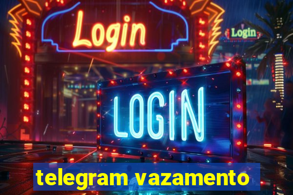 telegram vazamento