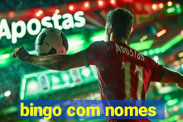 bingo com nomes