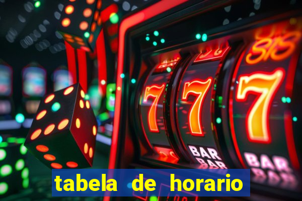 tabela de horario fortune tiger