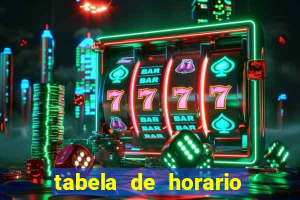 tabela de horario fortune tiger