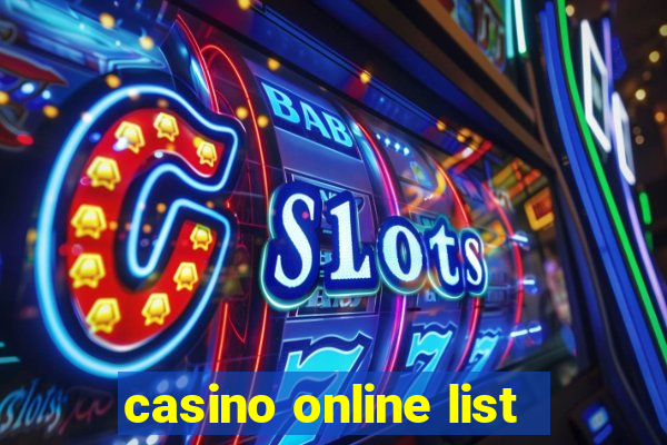 casino online list