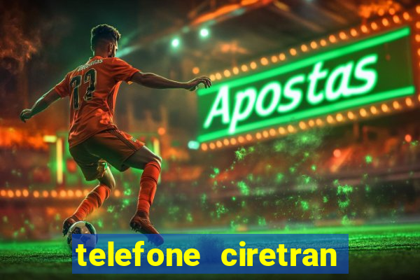 telefone ciretran de cruzeiro sp