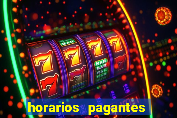 horarios pagantes fortune tiger