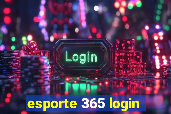 esporte 365 login