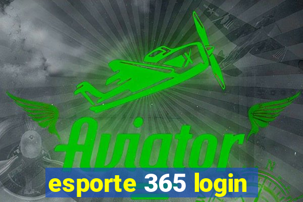 esporte 365 login