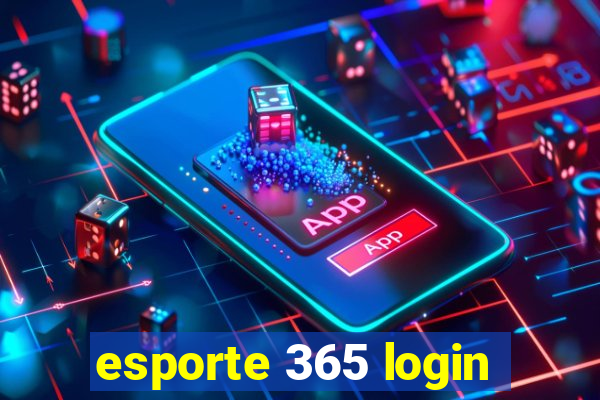 esporte 365 login