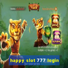 happy slot 777 login