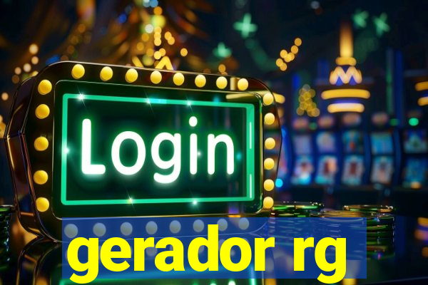 gerador rg