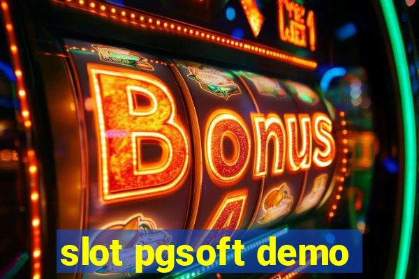 slot pgsoft demo