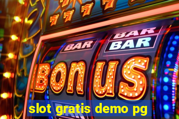 slot gratis demo pg