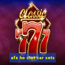 afx ho slot car sets