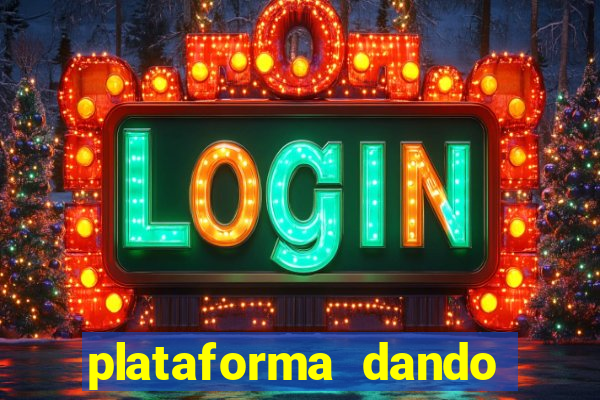 plataforma dando bonus de cadastro