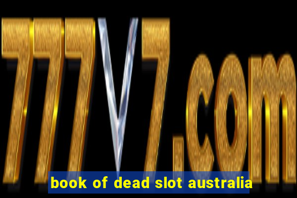 book of dead slot australia