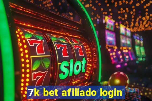 7k bet afiliado login