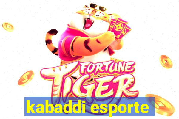 kabaddi esporte