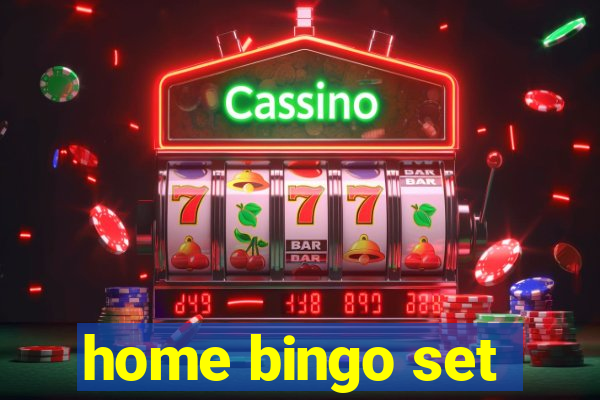 home bingo set