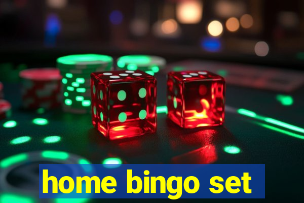 home bingo set