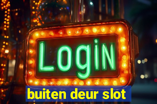 buiten deur slot