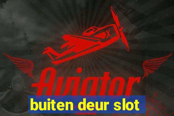 buiten deur slot