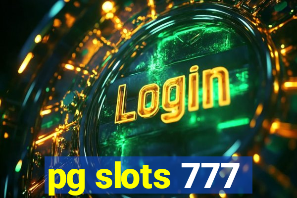 pg slots 777