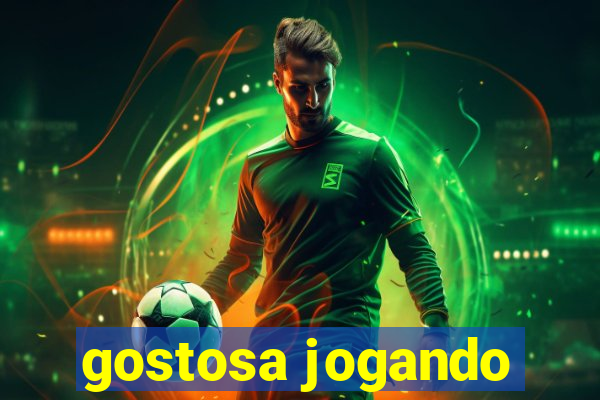 gostosa jogando