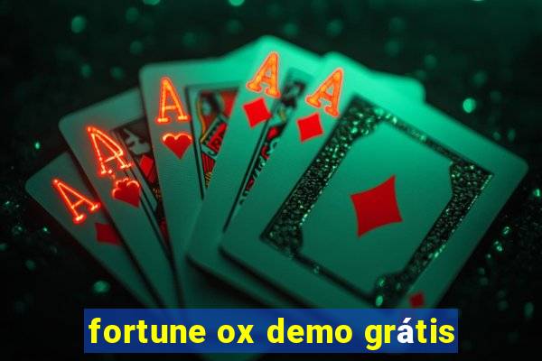 fortune ox demo grátis