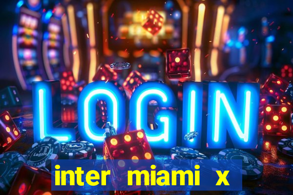 inter miami x cincinnati palpite