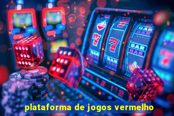 plataforma de jogos vermelho