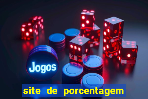 site de porcentagem dos slots