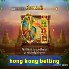 hong kong betting