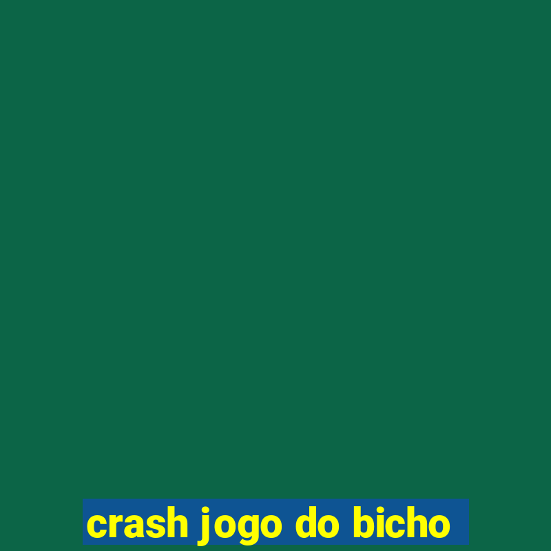 crash jogo do bicho