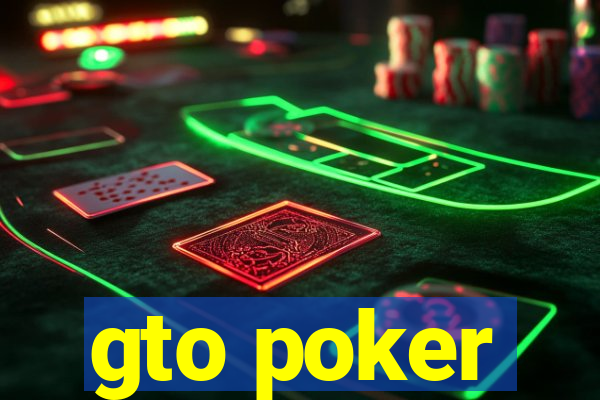 gto poker