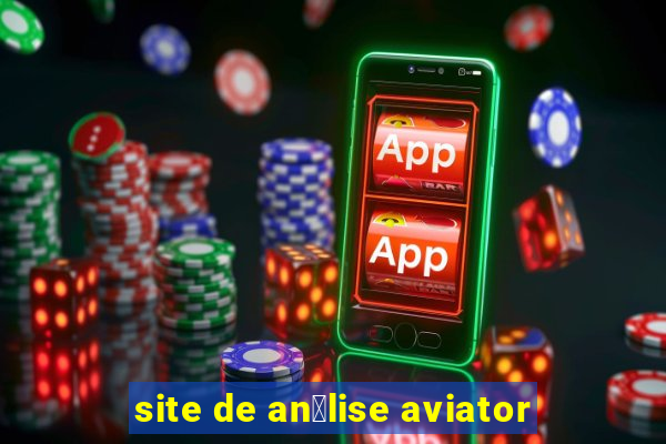 site de an谩lise aviator