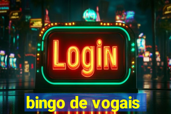 bingo de vogais