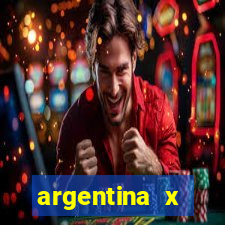 argentina x colombia ao vivo online