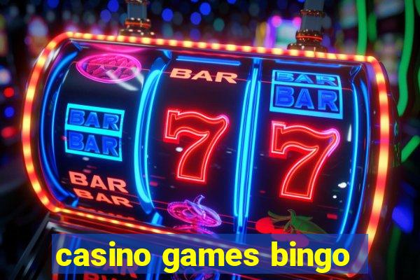 casino games bingo