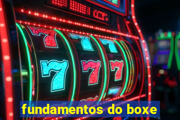 fundamentos do boxe