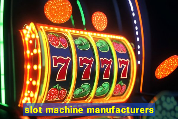 slot machine manufacturers