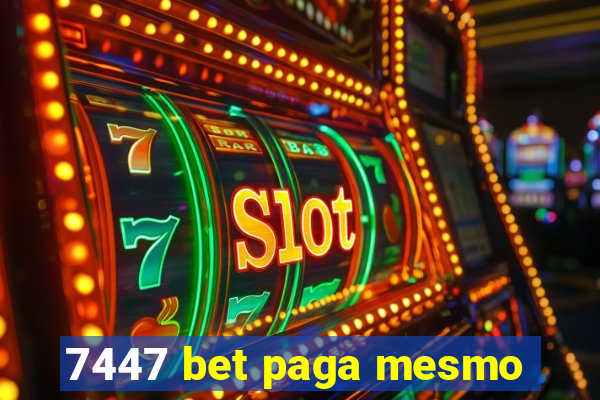 7447 bet paga mesmo