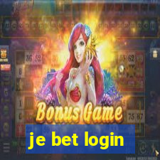 je bet login