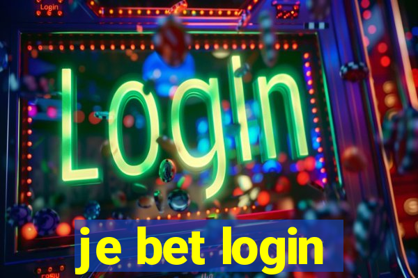 je bet login