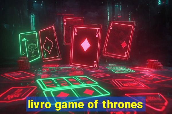 livro game of thrones