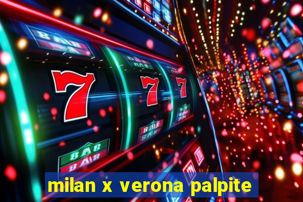 milan x verona palpite