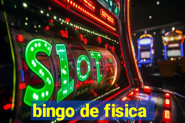 bingo de fisica