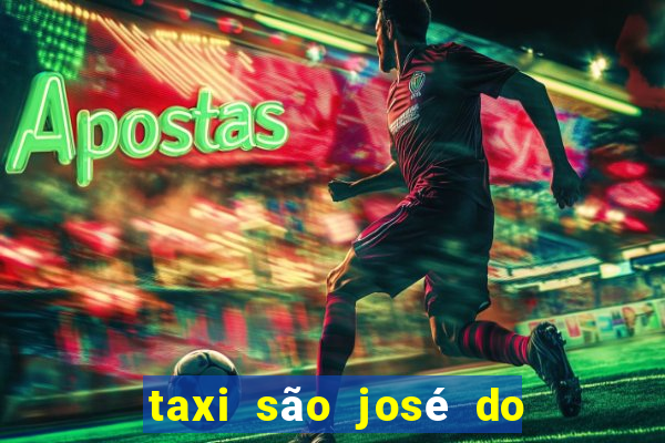 taxi são josé do rio preto